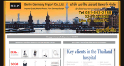 Desktop Screenshot of berlin-medical.com